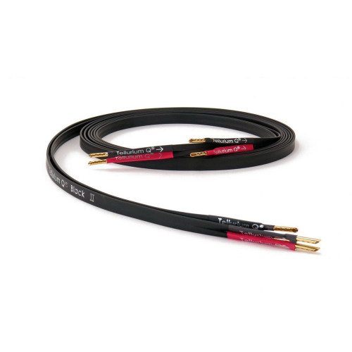 HIFI / HIFI / Repro kabel:Tellurium Q-Black II / Ban�nky / 2x1,5m