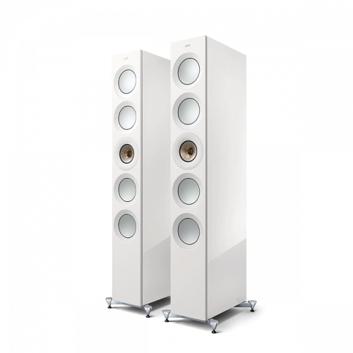 HIFI / HIFI / Repro sloupov�:Kef Reference 5 Meta / Gloss White Champ..