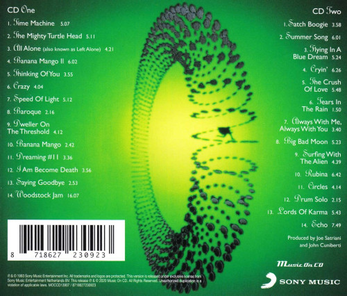 2CD / Satriani Joe / Time Machine / 2CD