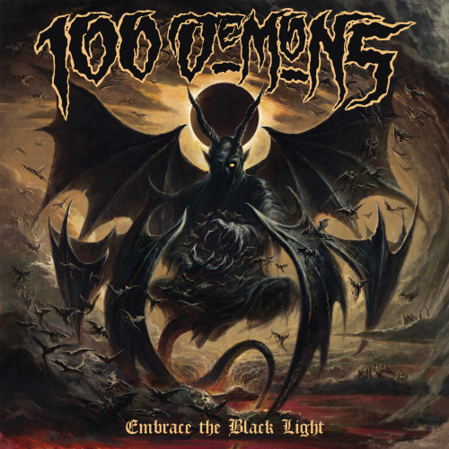 LP / 100 Demons / Embrace The Black Light / Marbled / Vinyl
