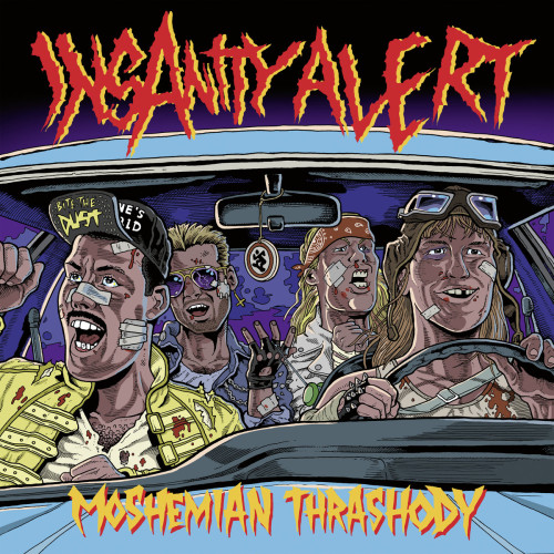 LP / Insanity Alert / Moshemian Thrashody / EP / 10" / Vinyl