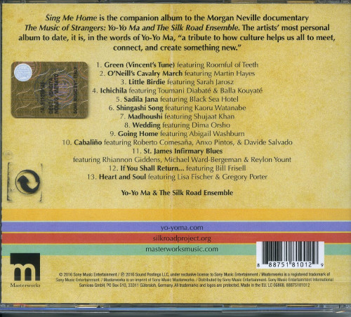 CD / Yo-Yo Ma/Silk Road Ensem / Sing Me Home
