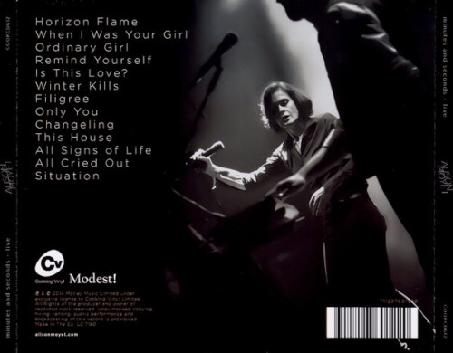 CD / Moyet Alison / Minutes And Seconds Live