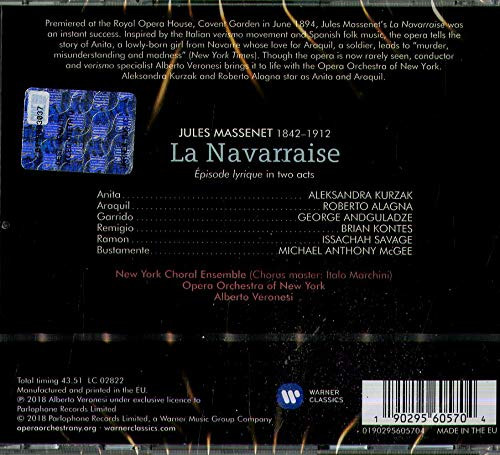 CD / Massenet Jules / La Navarraise