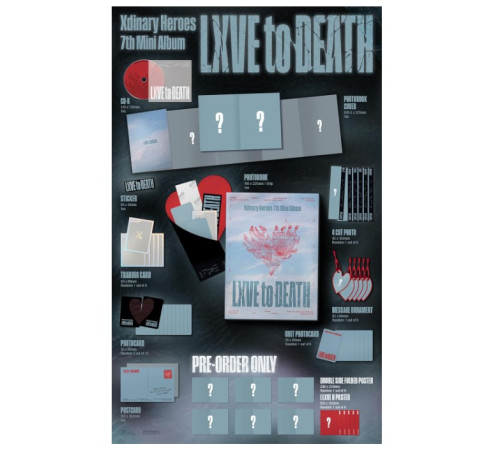 CD / Xdinary Heroes / Lxve To Death / The End Ver.