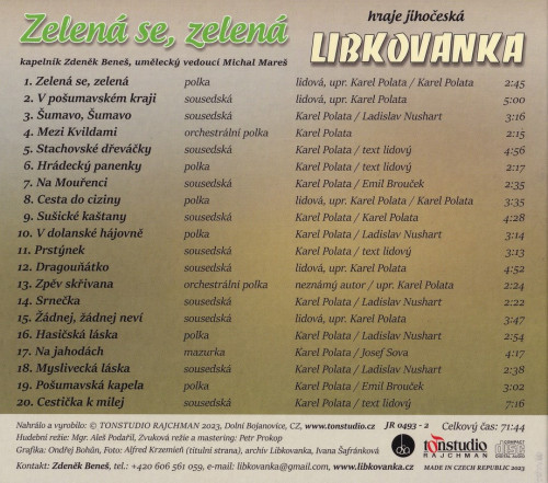 CD / Libkovanka / Zelen� se,zelen�