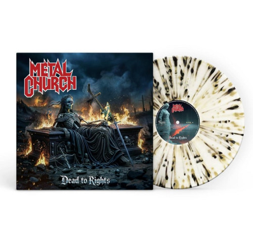 LP / Metal Church / Dead To Rights / Black & White Splatter / Vinyl