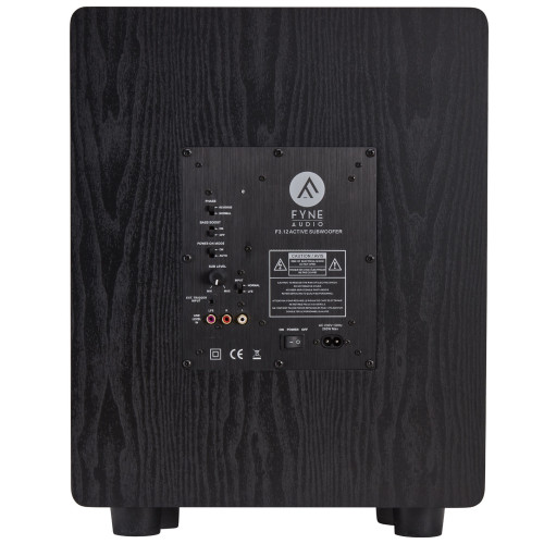 HIFI / HIFI / Subwoofer:Fyne Audio- F3.12 / Black Ash