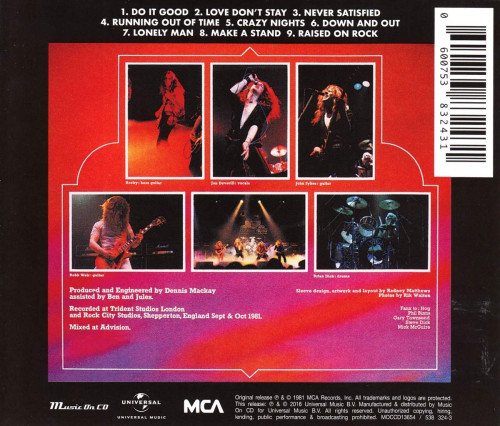 CD / Tygers Of Pan Tang / Crazy Night