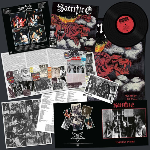 LP / Sacrifice / Torment In Fire / Vinyl.