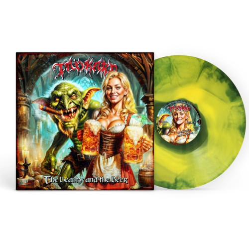 LP / Tankard / Beauty And The Beer / Green Yellow Swirl / Vinyl