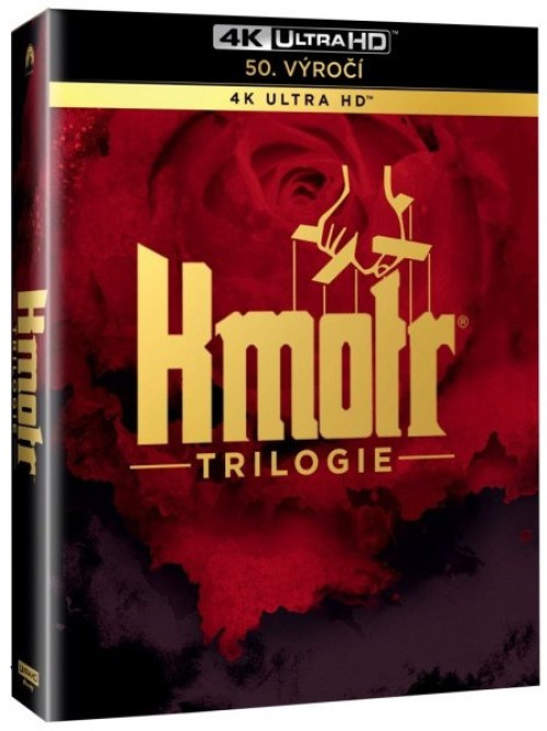 UHD4kBD / FILM /  Kmotr / Godfather / Kolekce 1-3 / UHD+Blu-Ray / 3Blu-Ray