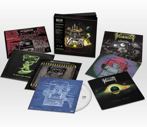 CD/DVD / Voivod / Forgotten In Space / 5CD+DVD