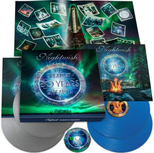 LP / Nightwish / Greatest 30 Years On Earth / Color / Vinyl / 4LP+Blu-Ray