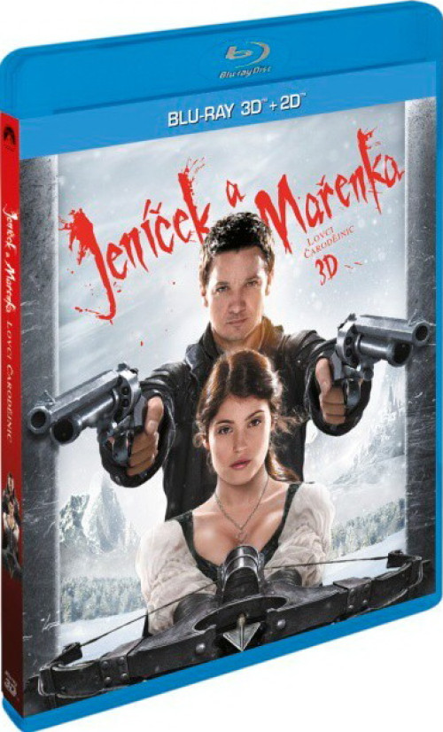 3D Blu-Ray / FILM /  Jen��ek a Ma�enka:Lovci �arod�jnic / 3D+2D Blu-Ray