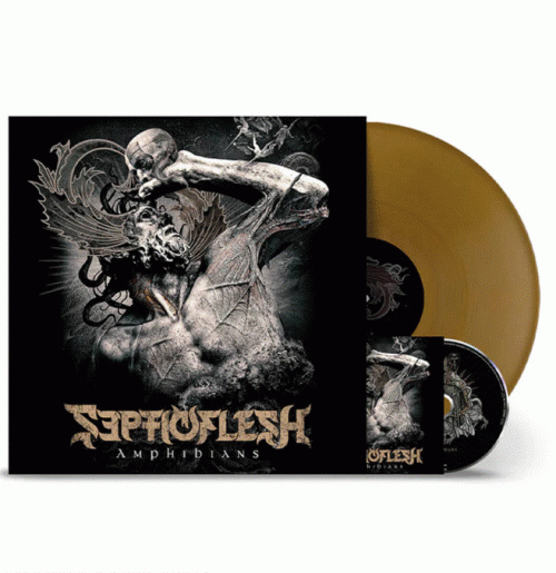 LP/CD / Septicflesh / Amphibians / EP / Gold / Vinyl+CD / 