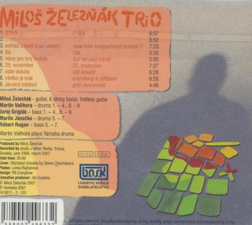 CD / R�zsa Oskar Trio / Universal Cure / Digipack