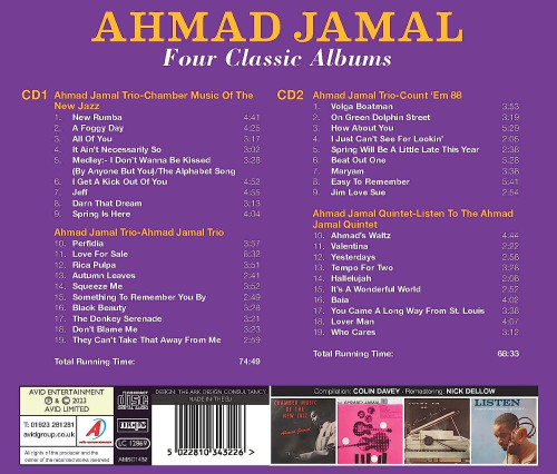 2CD / Jamal Ahmad / Four Classic Albums / 2CD
