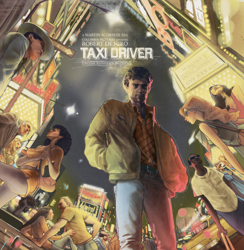 2LP / Herrmann Bernard / Taxi Driver / OST / Black /  Yellow Pinwheel / Viny