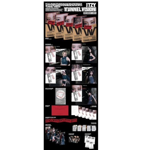 CD / Itzy / Tunnel Vision / Member Ver.