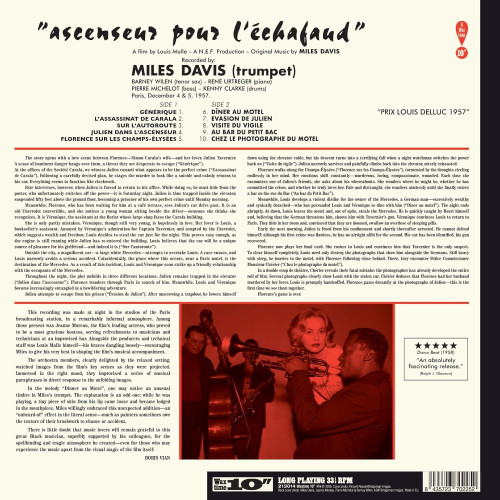 LP / Davis Miles / Ascenseur Pour L'echafaud / Red / 10' / Vinyl
