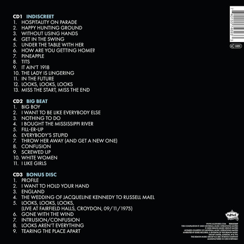 3CD / Sparks / 1975-1976 / Indiscreet / Big Beat / 3CD