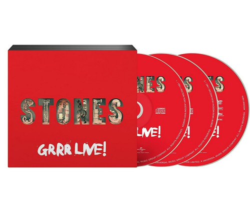2CD/DVD / Rolling Stones / Grrr Live! / 2CD+DVD