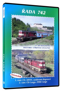 2DVDDokument / Historie �eleznic:Lokomotivy �ady 742 / 2DVD