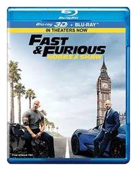3D Blu-RayFILM /  Rychle a zb�sile:Hobbs a Shaw / 3D+2D Blu-Ray