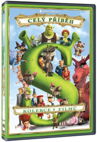 4DVDFILM / Shrek 1-4 / Kolekce / 4DVD