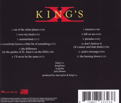CD / King's X / Gretchen Goes To Nebraska