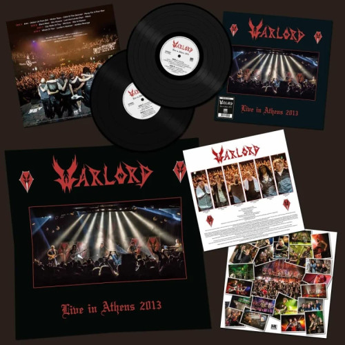 2LP / Warlord / Live In Athens / Reedice / Vinyl / 2LP