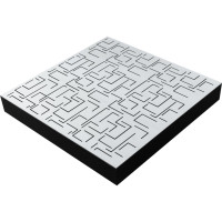 HIFIHIFI / Absorp�n� panel Sonitus:Decosorber Maze 8 / WW White Wood