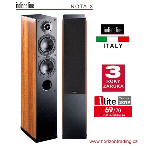 HIFI / HIFI / Repro sloupov�:Indiana Line Nota 550 X / Walnut / 2ks