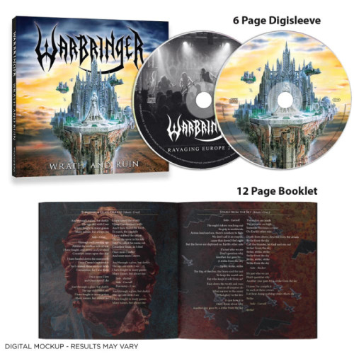 2CD / Warbringer / Wrath And Ruin / Digisleeve / 2CD