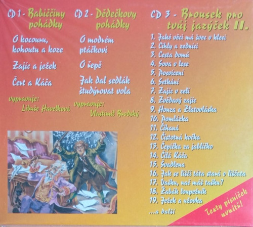 3CD / Various / Poh�dky a p�sni�ky II / 3CD