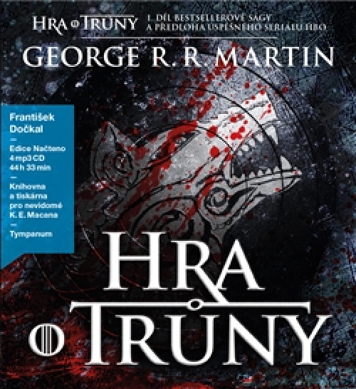 4CD / Martin George R.R. / Hra o tr�ny 1 / Franti�ek Do�kal / MP3 / 4CD