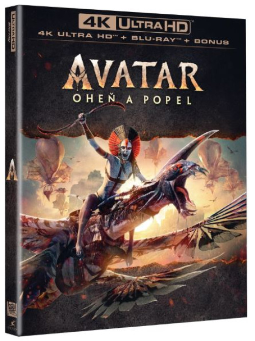 UHD4kBD / FILM /  Avatar:Ohe� a popel / UHD 4K+2Blu-Ray