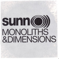 CDSunn O))) / Monoliths & Dimensions