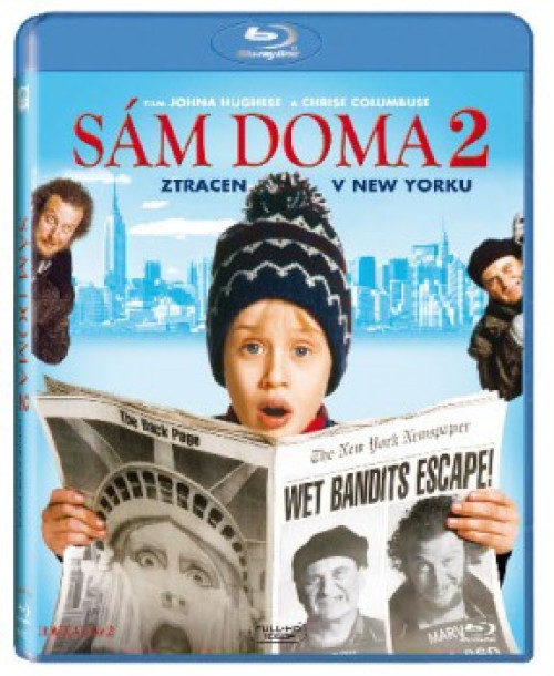 Blu-Ray / FILM /  S�m doma 2:Ztracen v New Yorku / Blu-Ray