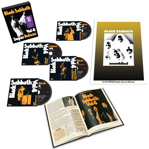 4CD / Black Sabbath / Vol.4 / Super Deluxe Box / 4CD