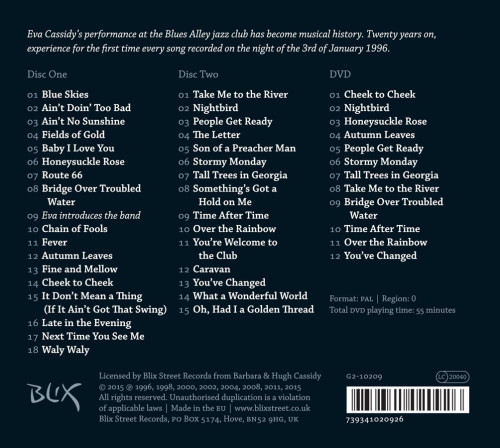 2CD/DVD / Cassidy Eva / Nightbird / 2CD+DVD
