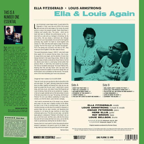 LP / Armstrong Louis & Ella Fitzgerald / Ella & Louis Again / Vinyl