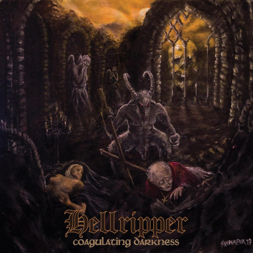 LP / Hellripper / Coagulating Darkness / Gold / Vinyl