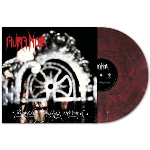 LP / Aura Noir / Black Thrash Attack / Red Marble / Vinyl