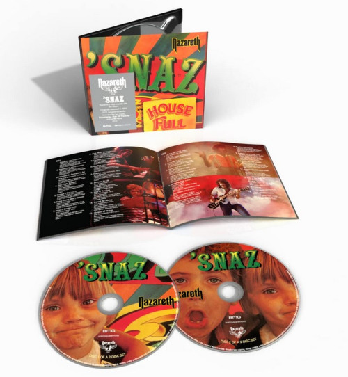 2CD / Nazareth / Snaz / Digipack / 2CD / Reedice 2018