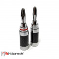 HIFIHIFI / Koncovky Nakamichi Banana Plugs N04072-Beryllium / 2ks