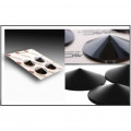 HIFIHIFI / Hroty antirezonann / Lomic S40P1 / Black / 4ks