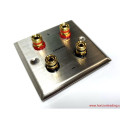 HIFIHIFI / Panel pro pipojen reproduktor / Dynavox Wall Terminal