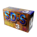 MCHIFI / Magnetofonov kazeta Raks SD-S 90 Chrome / 3ks
